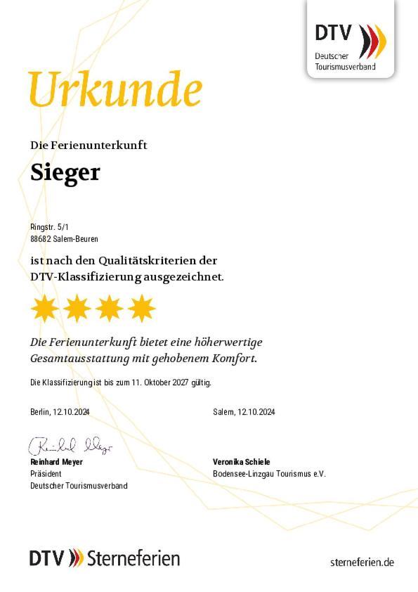Ferienhaus Sieger Salem  Exterior photo
